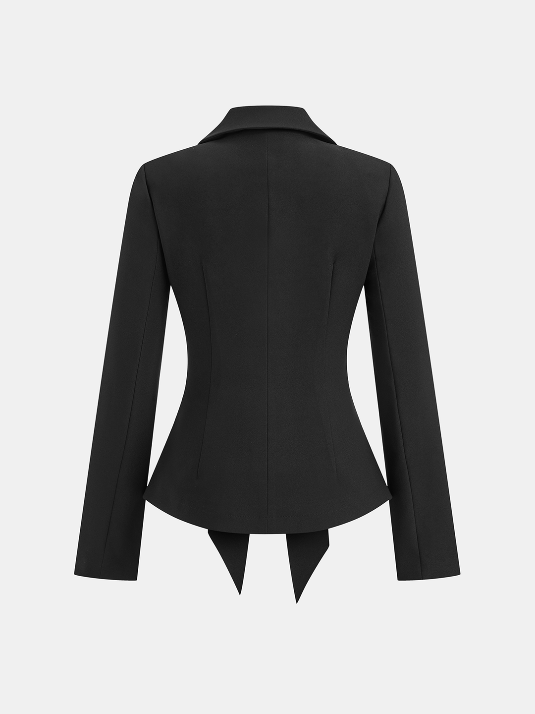 Long Sleeve Tie Front Blazer  Liora Lane Boutique Blazers