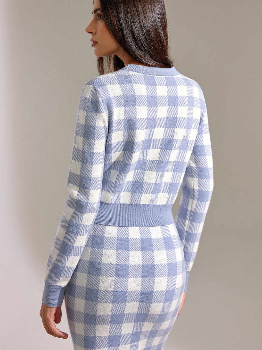 Vintage Plaid Wool Blend Cardigan  Liora Lane Boutique Cardigans