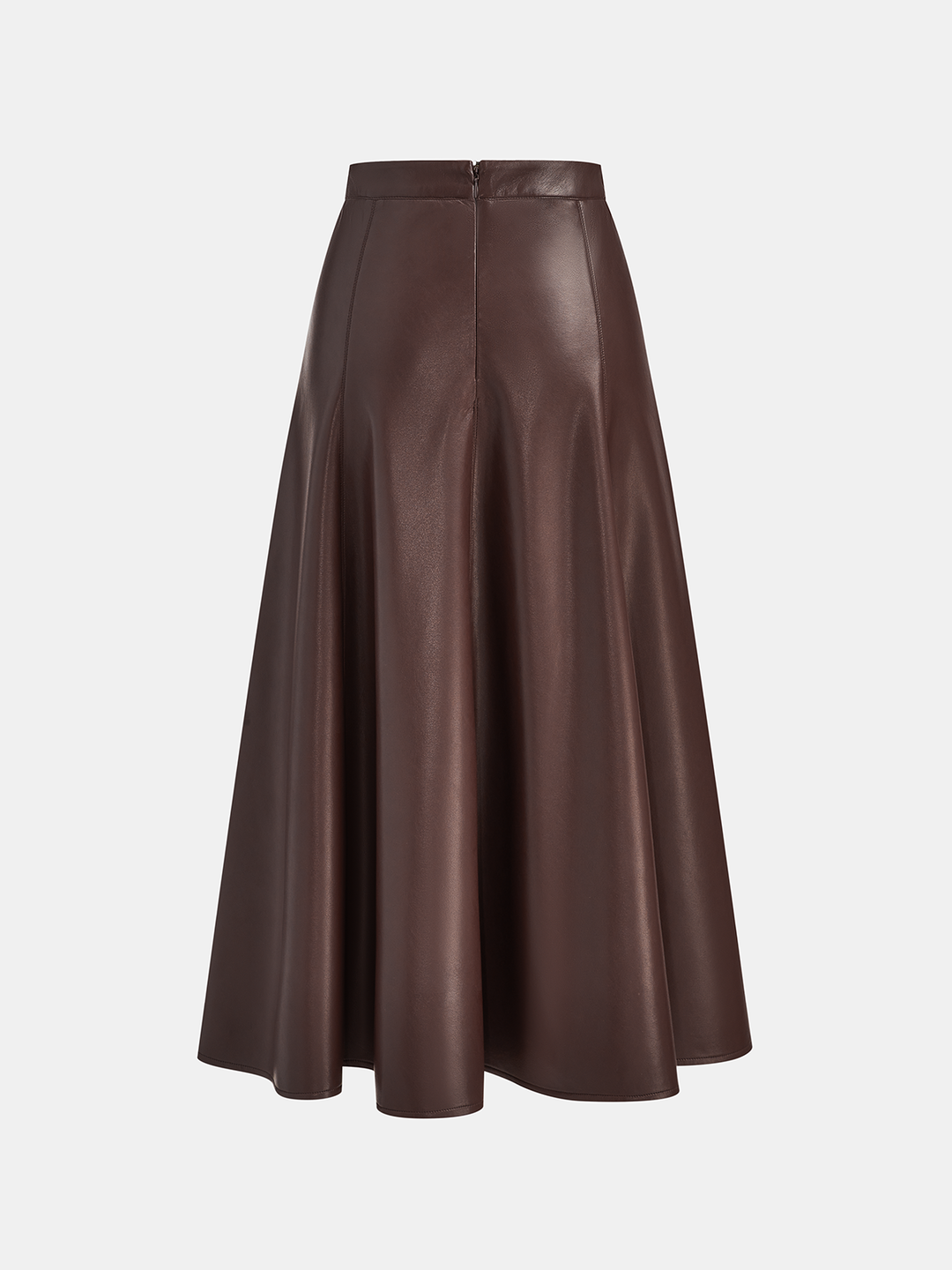 PU A-Line Mid-Waist Skirt  Liora Lane Boutique Skirts