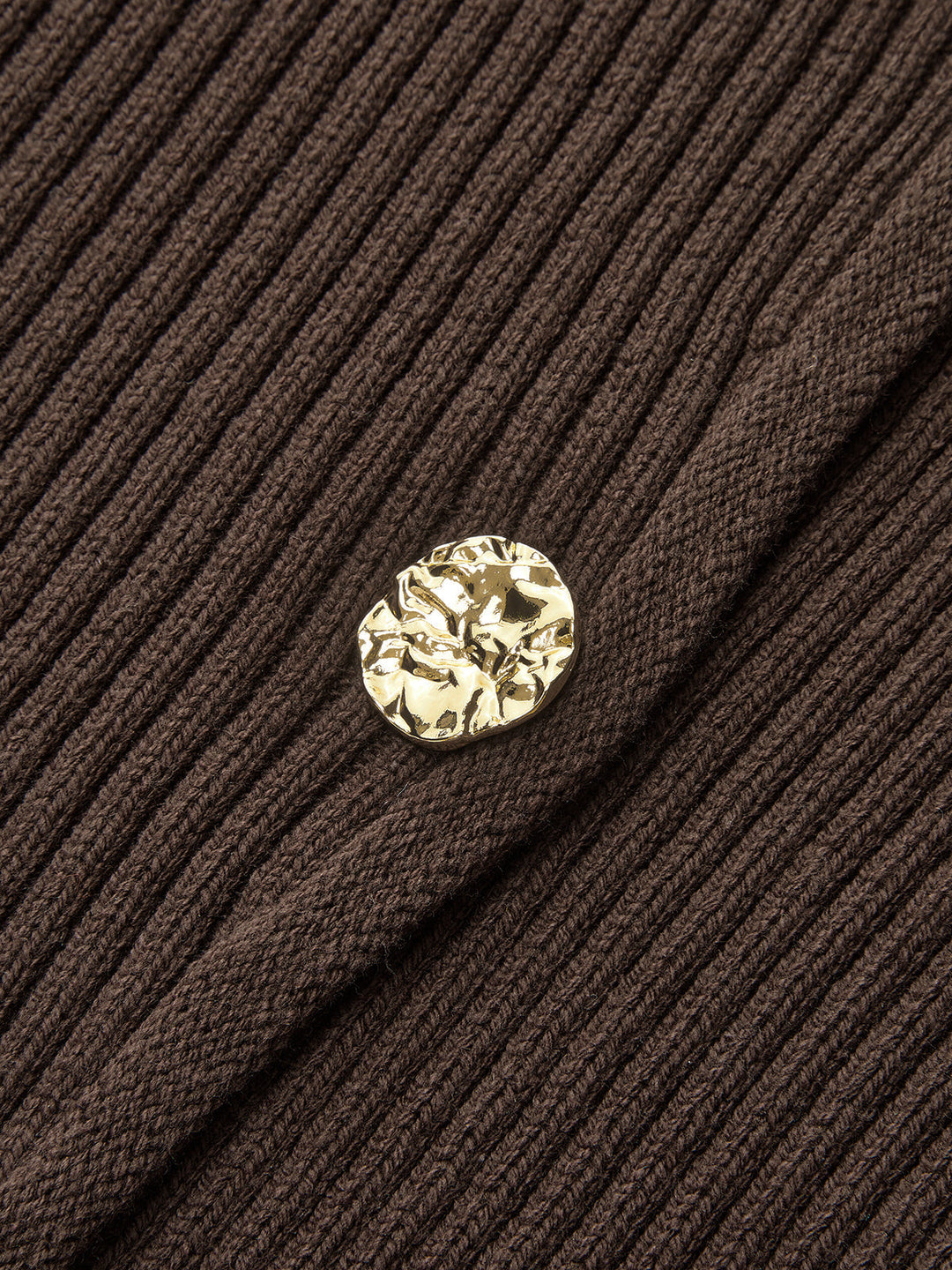 Stand Collar Asymmetric Button Cardigan  Liora Lane Boutique Cardigans