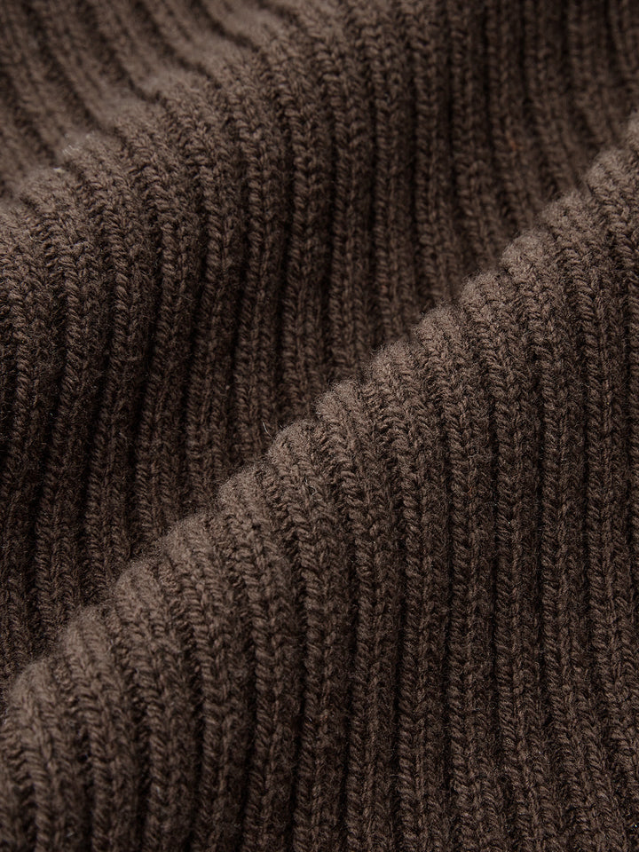 Stand Collar Asymmetric Button Cardigan  Liora Lane Boutique Cardigans