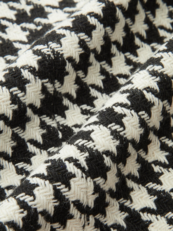 Houndstooth Tweed Double-Breasted Blazer  Liora Lane Boutique Blazers