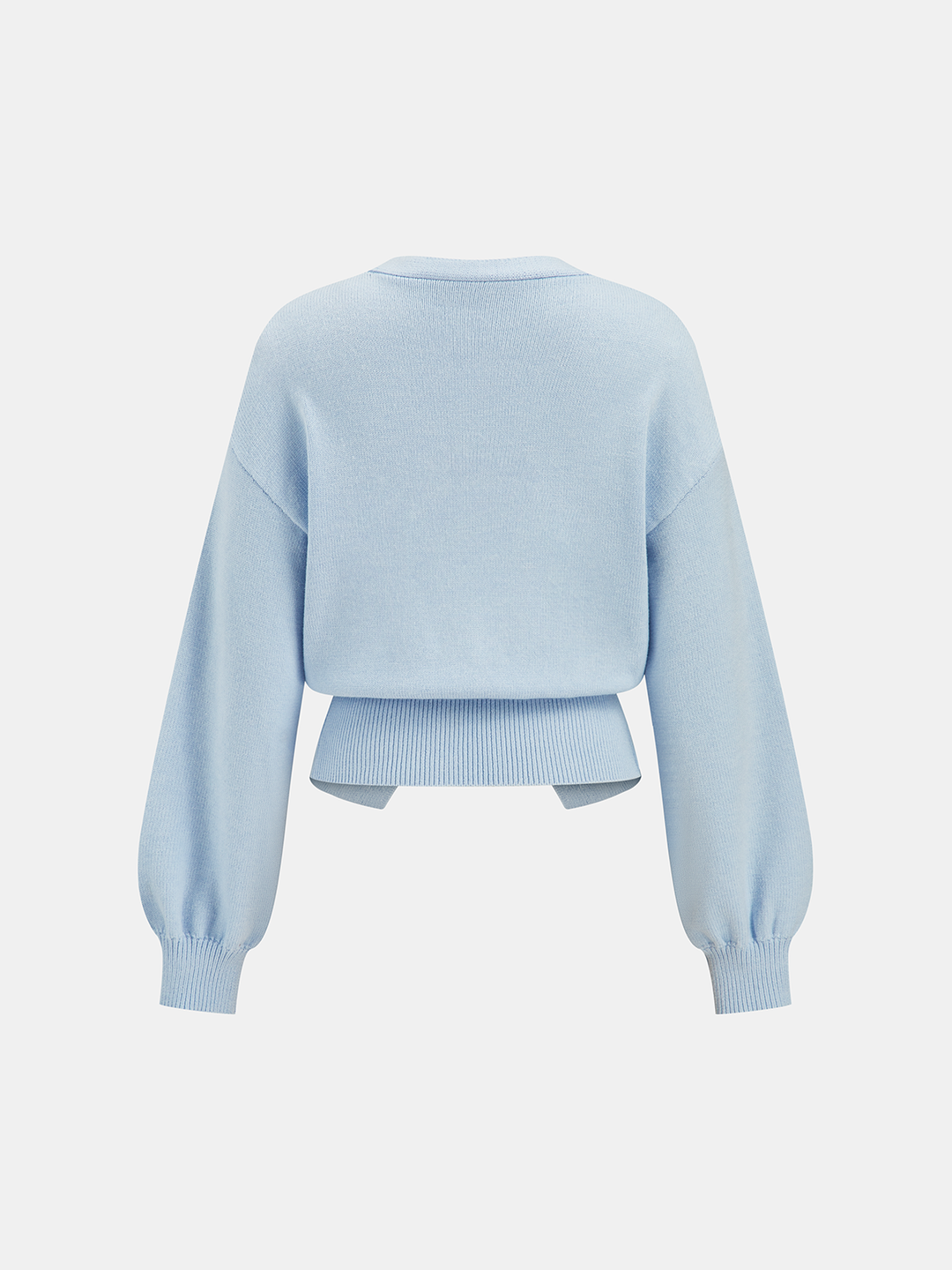 Metal Shell Split Hem Knit Cardigan  Liora Lane Boutique Knit Outerwear