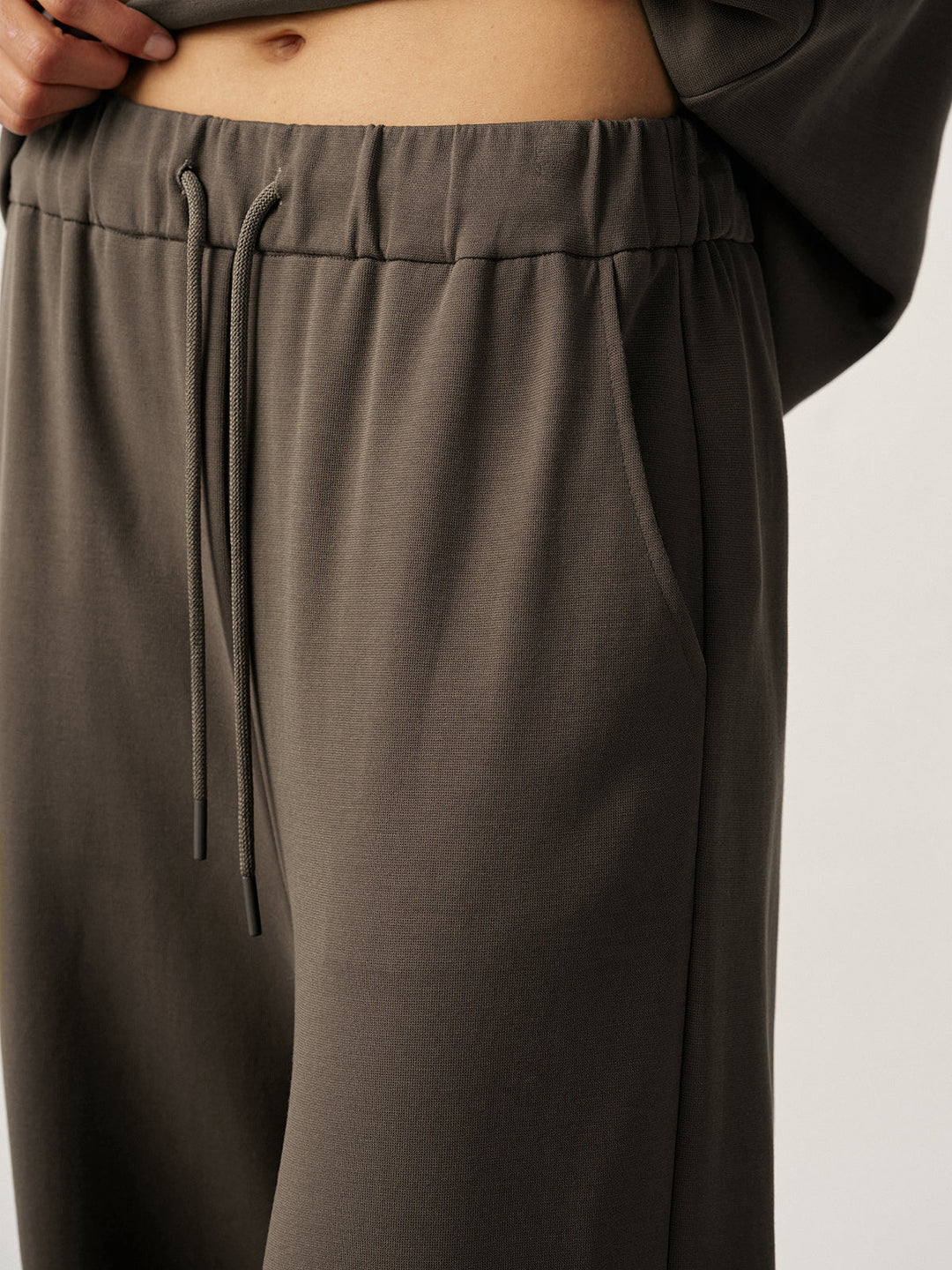 Mid-Waist Drawstring Sweatpants  Liora Lane Boutique Sweatpants