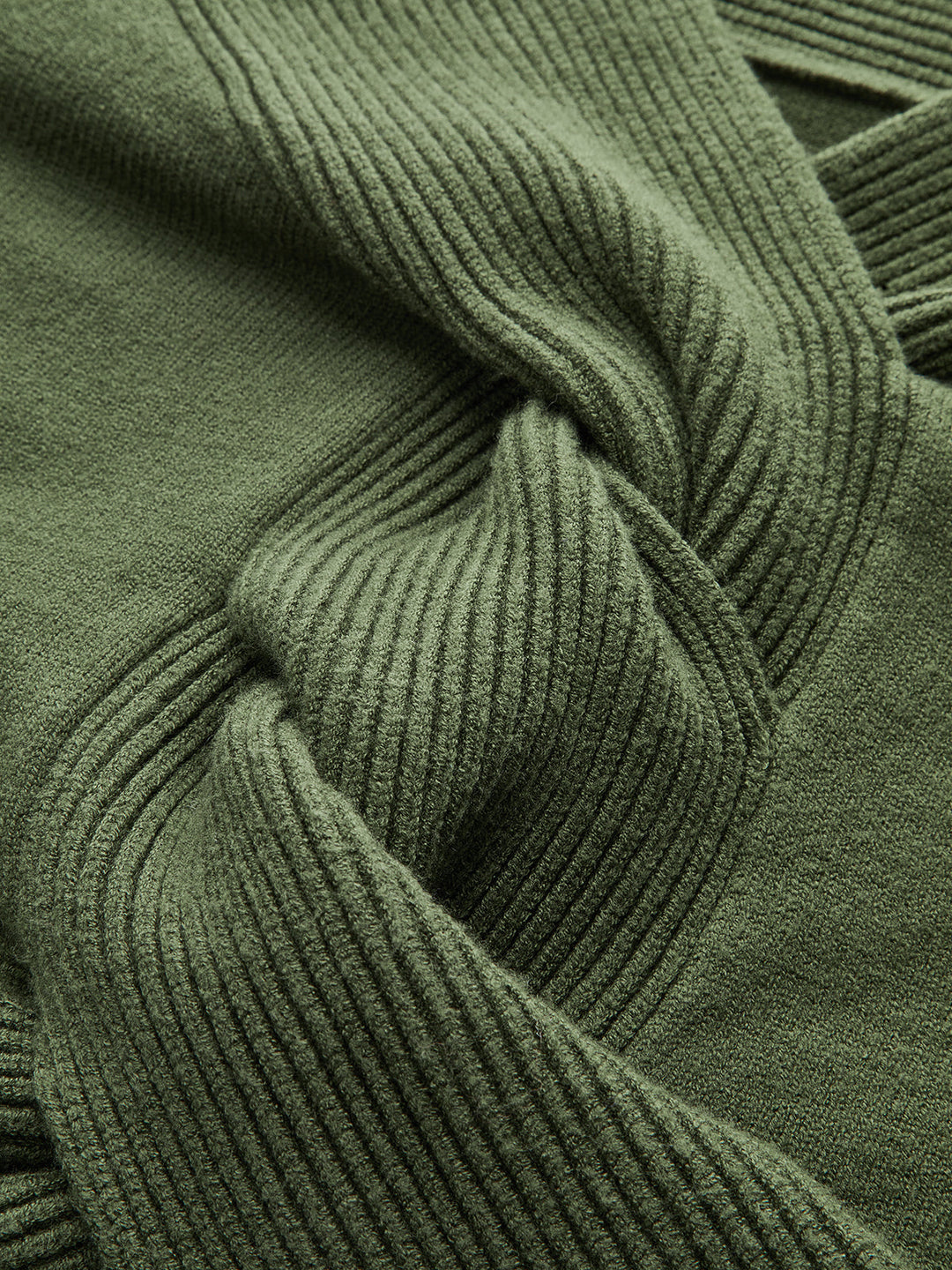 Off-Shoulder Twist Knit Top  Liora Lane Boutique Knit Tops