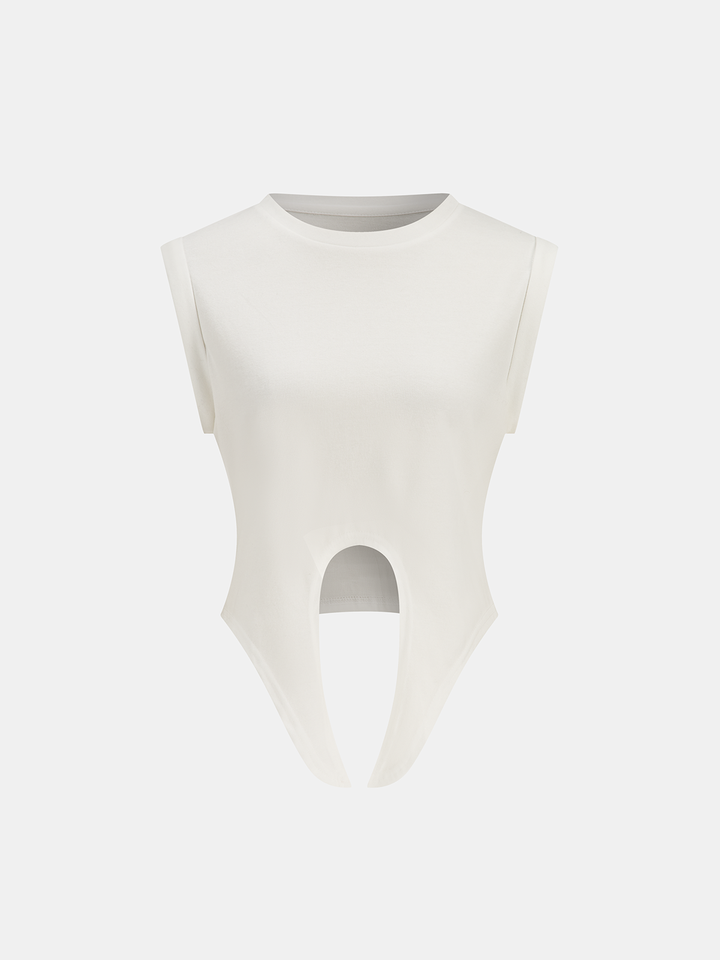 Cotton Knotted T-Shirt  Liora Lane Boutique T-Shirts