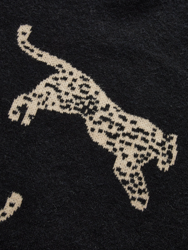 Leopard Print Sweater  Liora Lane Boutique Knit Tops