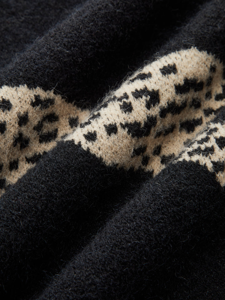 Leopard Print Sweater  Liora Lane Boutique Knit Tops