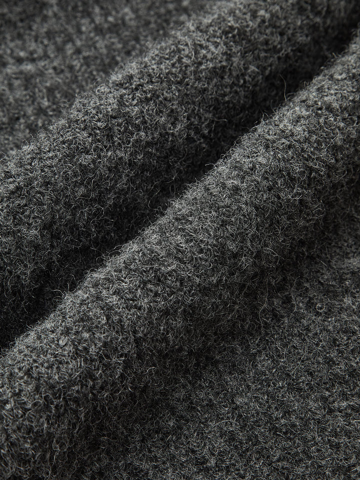 Wool-Blend Fuzzy Midi Dress  Liora Lane Boutique Sweater Dresses