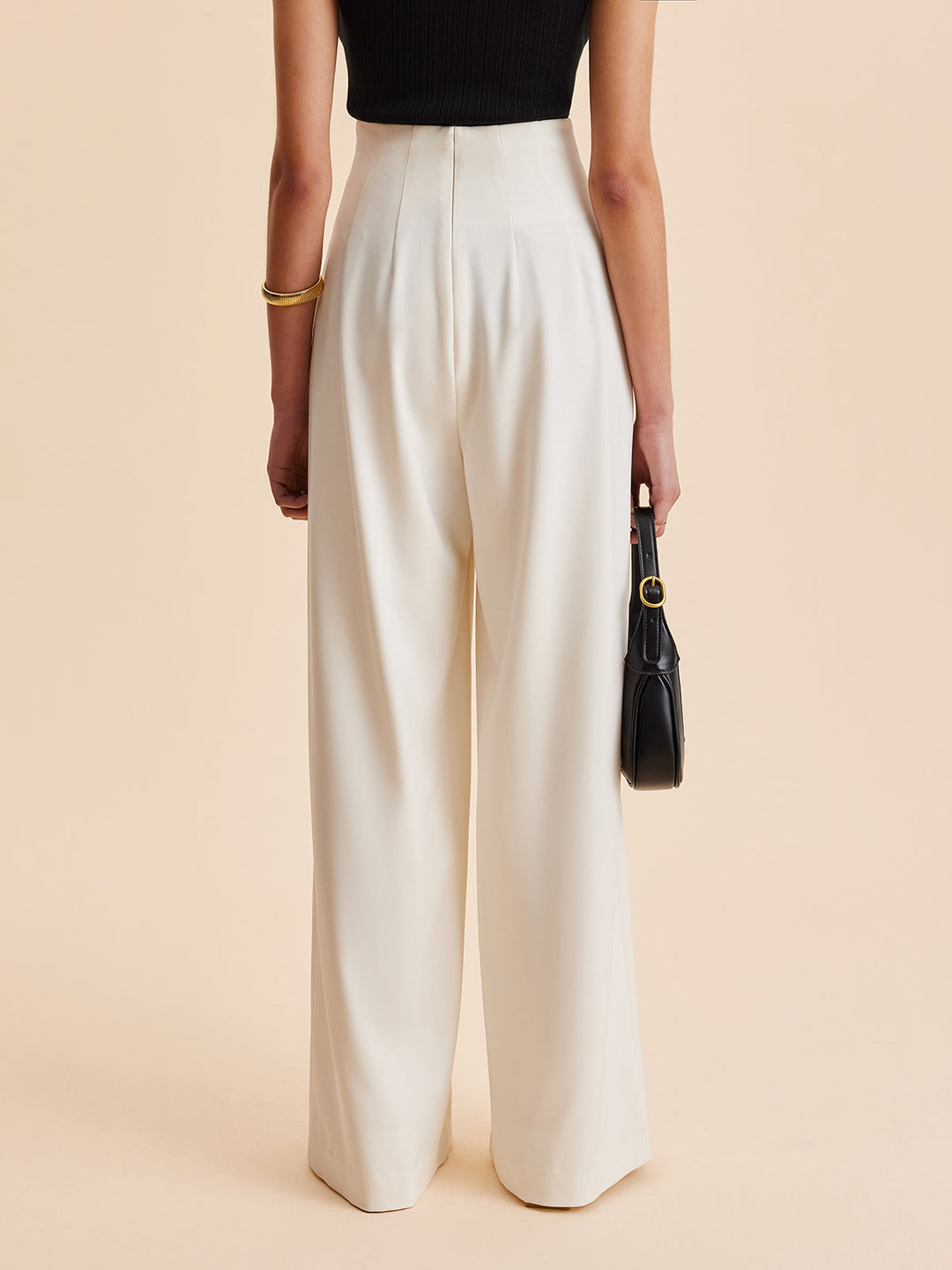 Embellished High-Waist Wide-Leg Pants  Liora Lane Boutique Pants