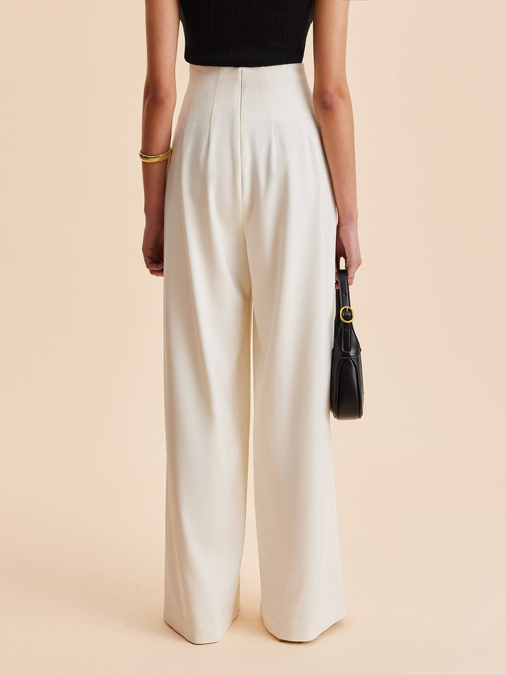 Embellished High-Waist Wide-Leg Pants  Liora Lane Boutique Pants