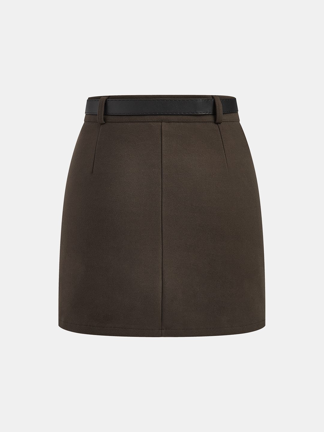 Mini Skirt with Decorative Belt  Liora Lane Boutique Skirts