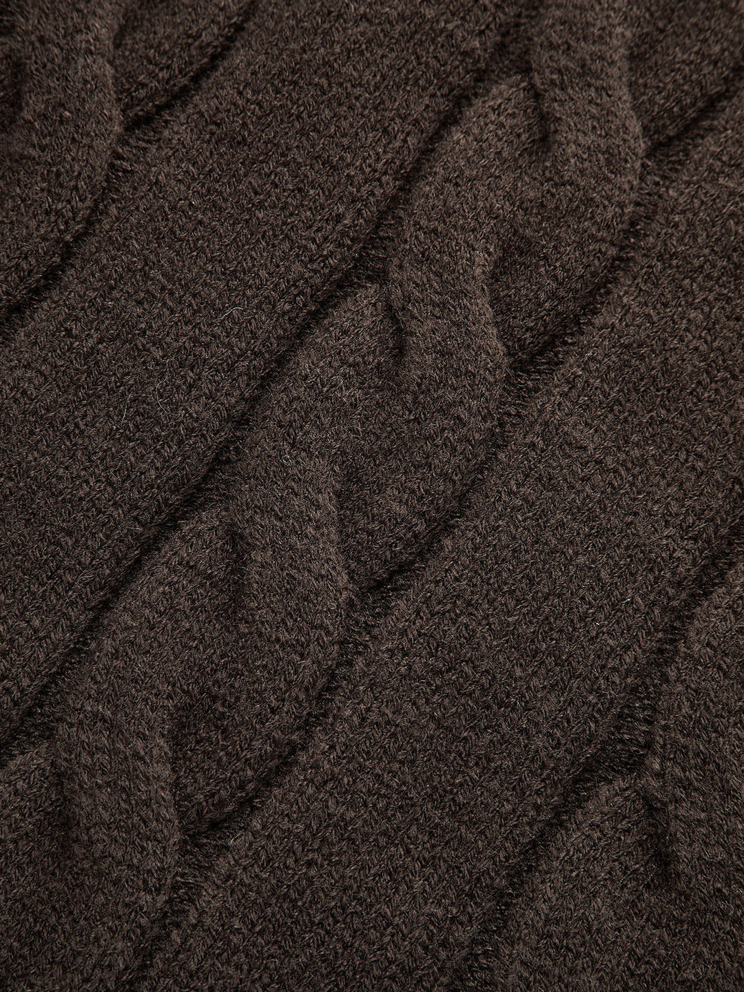 Cable Knit Round Neck Cardigan  Liora Lane Boutique Cardigans