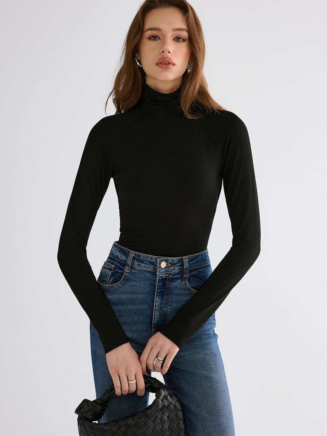 Bra Free Soft Line Open Back Long Sleeve Shirt  Liora Lane Boutique T-Shirts