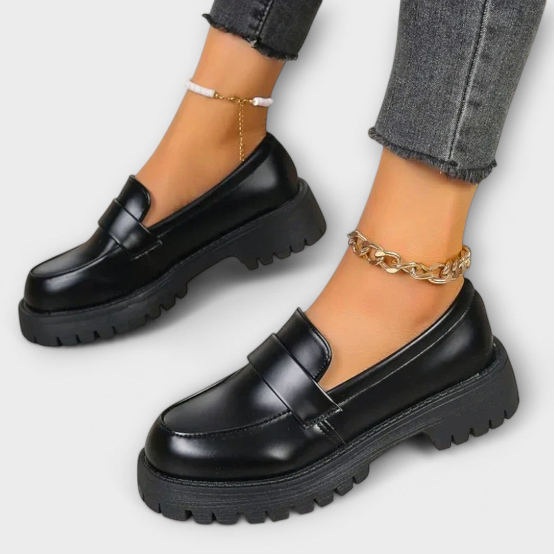 Women's Moccasins with Orthopedic Design and Satin Heels Jasmine's Boutique Australia