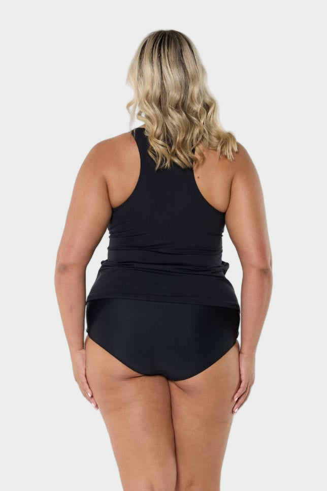 Black High Neck Tankini Top Jasmine's Boutique Australia