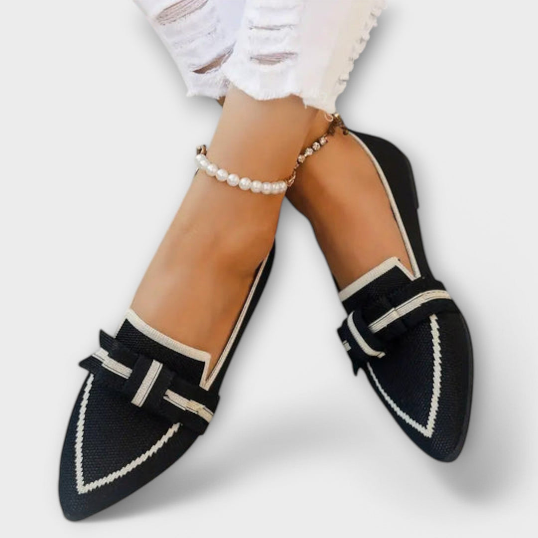 Flat women's shoes with knot design Jasmine's Boutique Australia