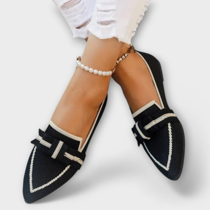 Flat women's shoes with knot design Jasmine's Boutique Australia