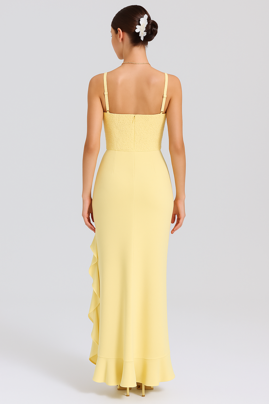 Glow Ruffle High-Low Dress Jasmine's Boutique Australia