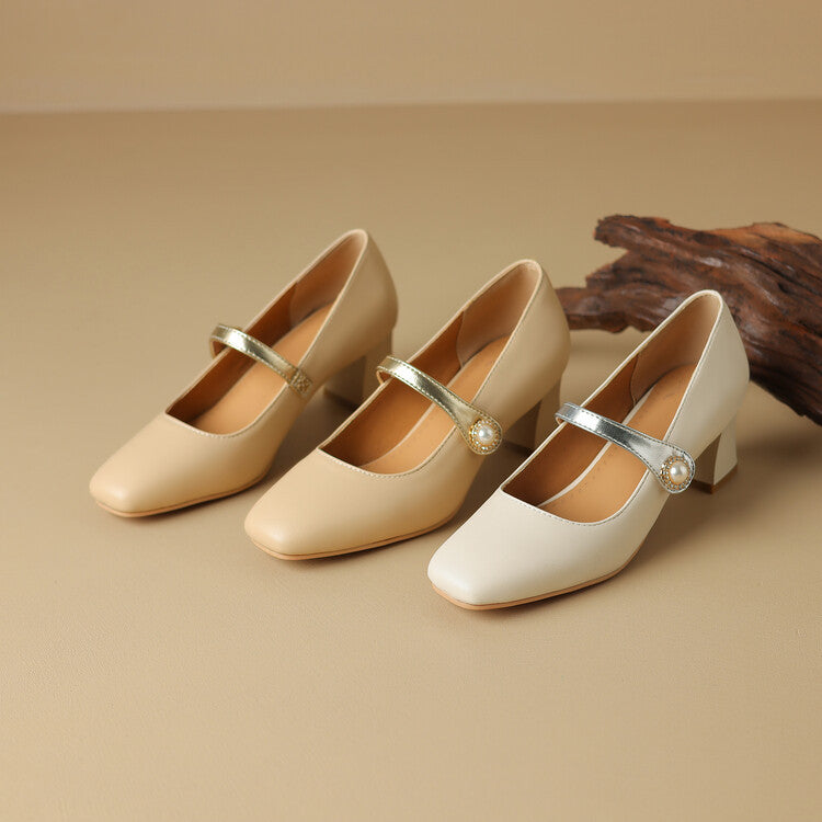 Vianka Block Heels  Liora Lane Boutique