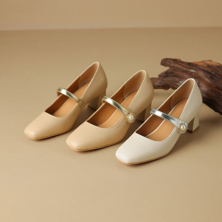 Vianka Block Heels  Liora Lane Boutique