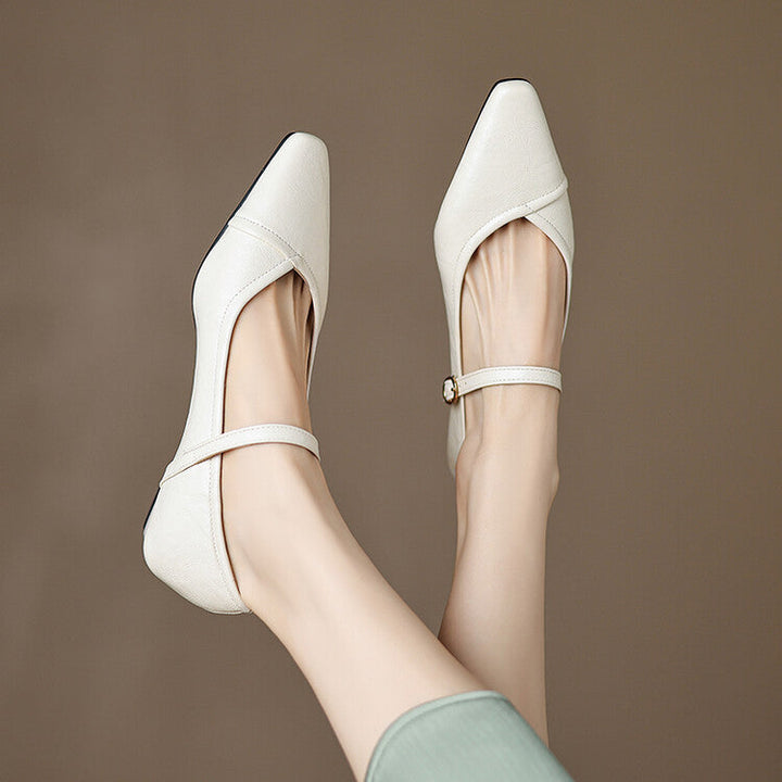 Emmie Flat Pumps  Liora Lane Boutique  Beige / 12.5 59.99