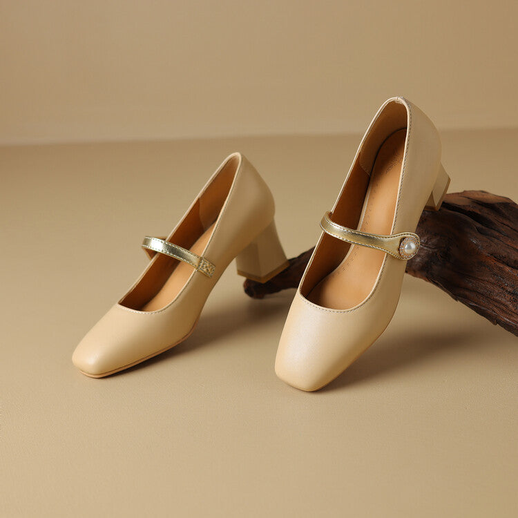 Vianka Block Heels  Liora Lane Boutique