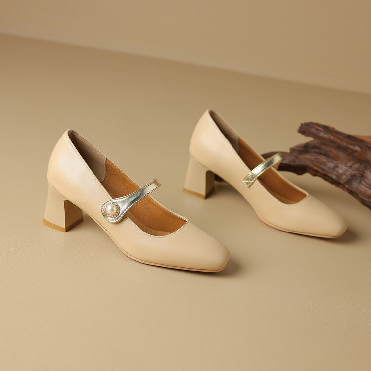 Vianka Block Heels  Liora Lane Boutique