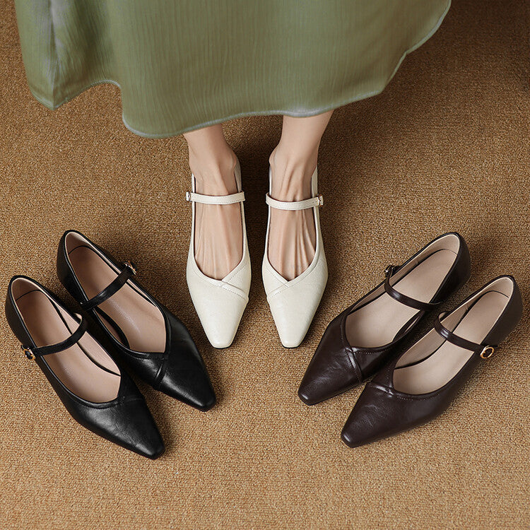 Emmie Flat Pumps  Liora Lane Boutique