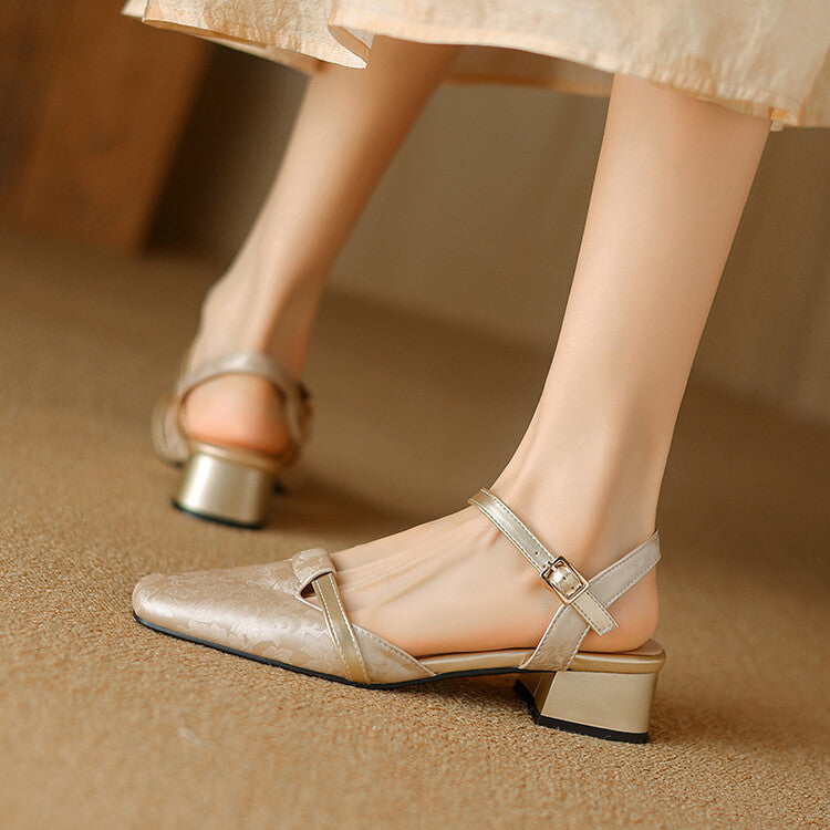 Evana Slingback Pumps  Liora Lane Boutique