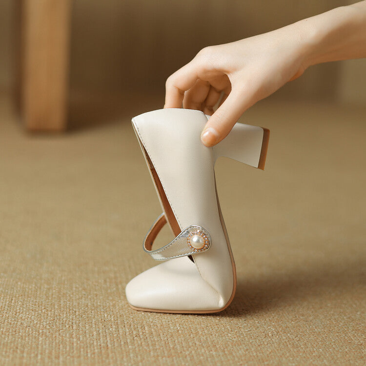 Vianka Block Heels  Liora Lane Boutique