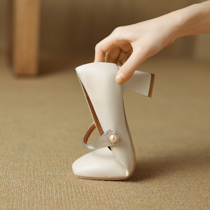 Vianka Block Heels  Liora Lane Boutique