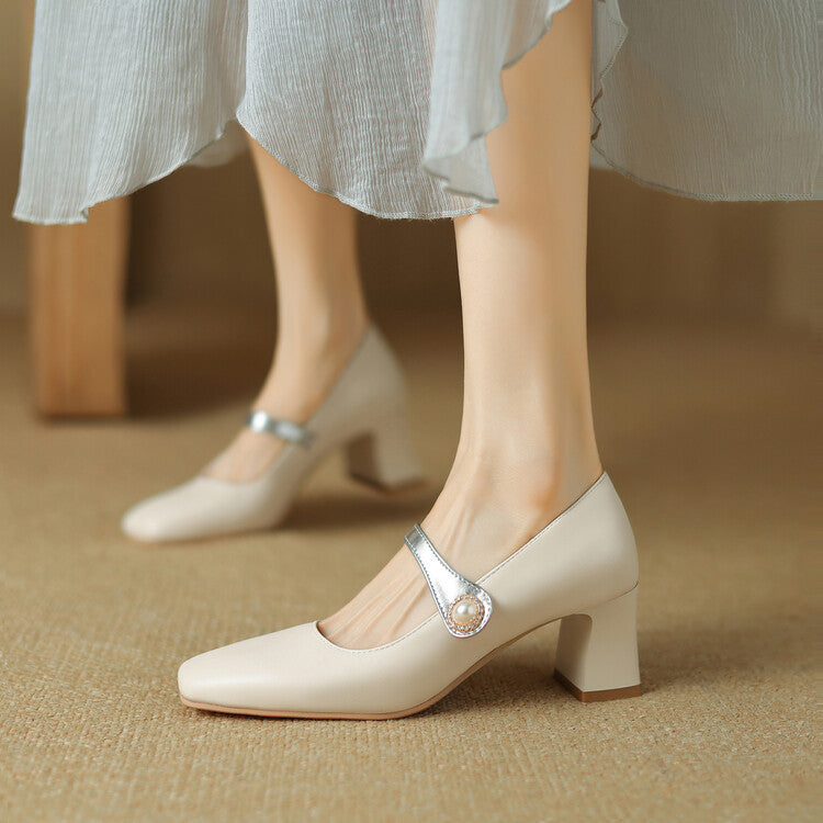 Vianka Block Heels  Liora Lane Boutique