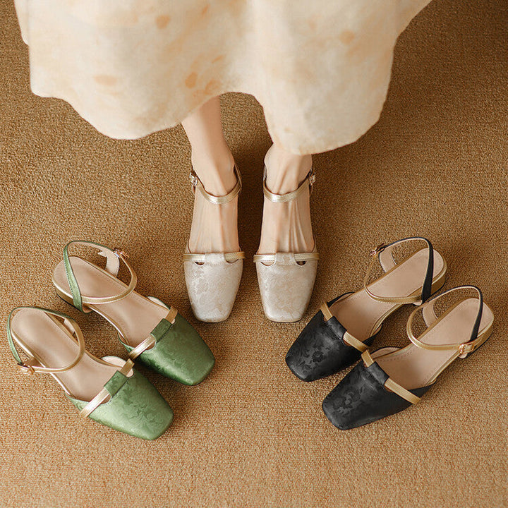 Evana Slingback Pumps  Liora Lane Boutique