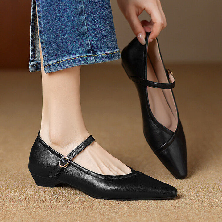 Emmie Flat Pumps  Liora Lane Boutique  Black / 12.5 59.99