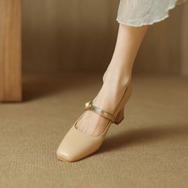 Vianka Block Heels  Liora Lane Boutique