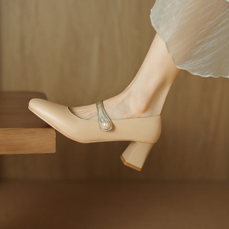 Vianka Block Heels  Liora Lane Boutique