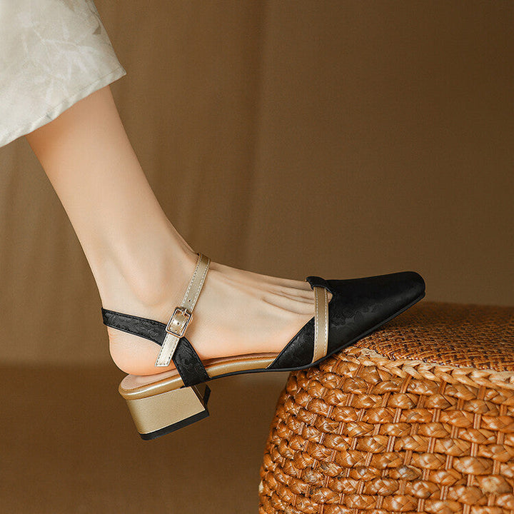 Evana Slingback Pumps  Liora Lane Boutique  Black / 12.5 59.99