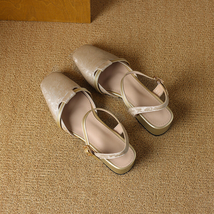 Evana Slingback Pumps  Liora Lane Boutique