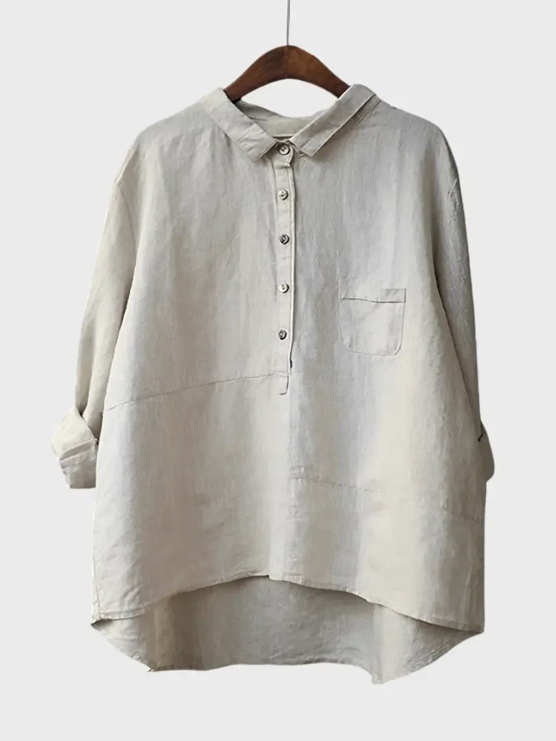 Breeze Linen Shirt Luxe-london.uk