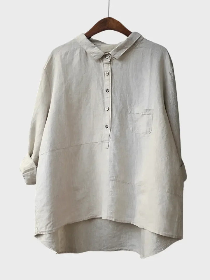 Breeze Linen Shirt Luxe-london.uk