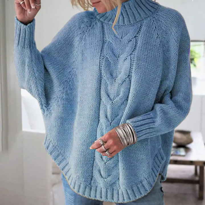 Cozy Cable Knit Turtleneck Sweater Jasmine's Boutique Australia