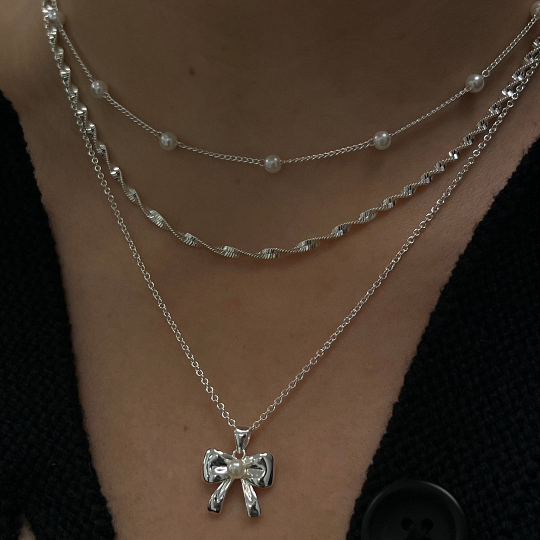 Double Twisted Necklace Jasmine's Boutique Australia
