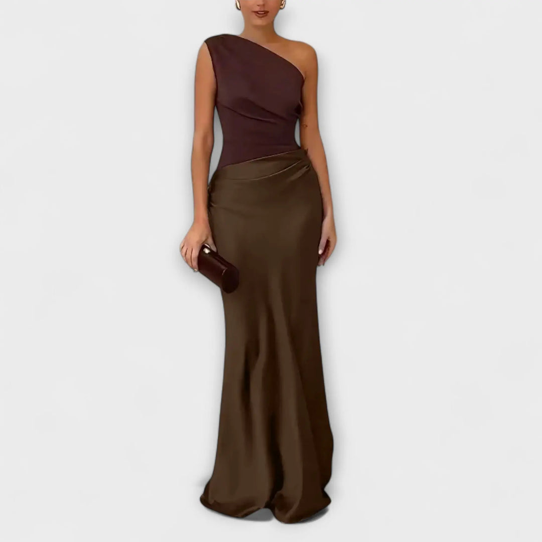 Maxi Dress with Open Shoulder Jasmine's Boutique Australia