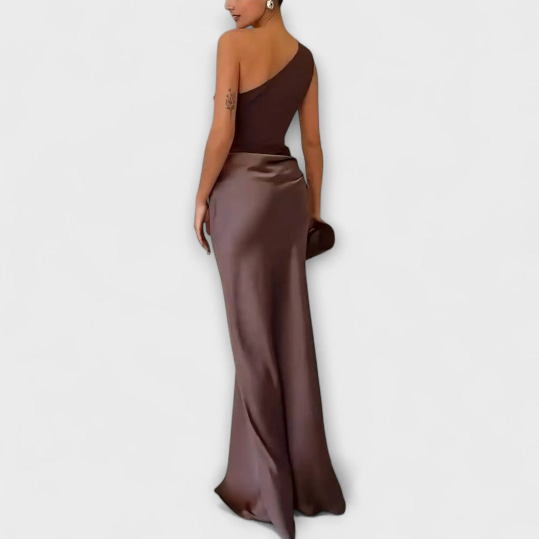 Maxi Dress with Open Shoulder Jasmine's Boutique Australia