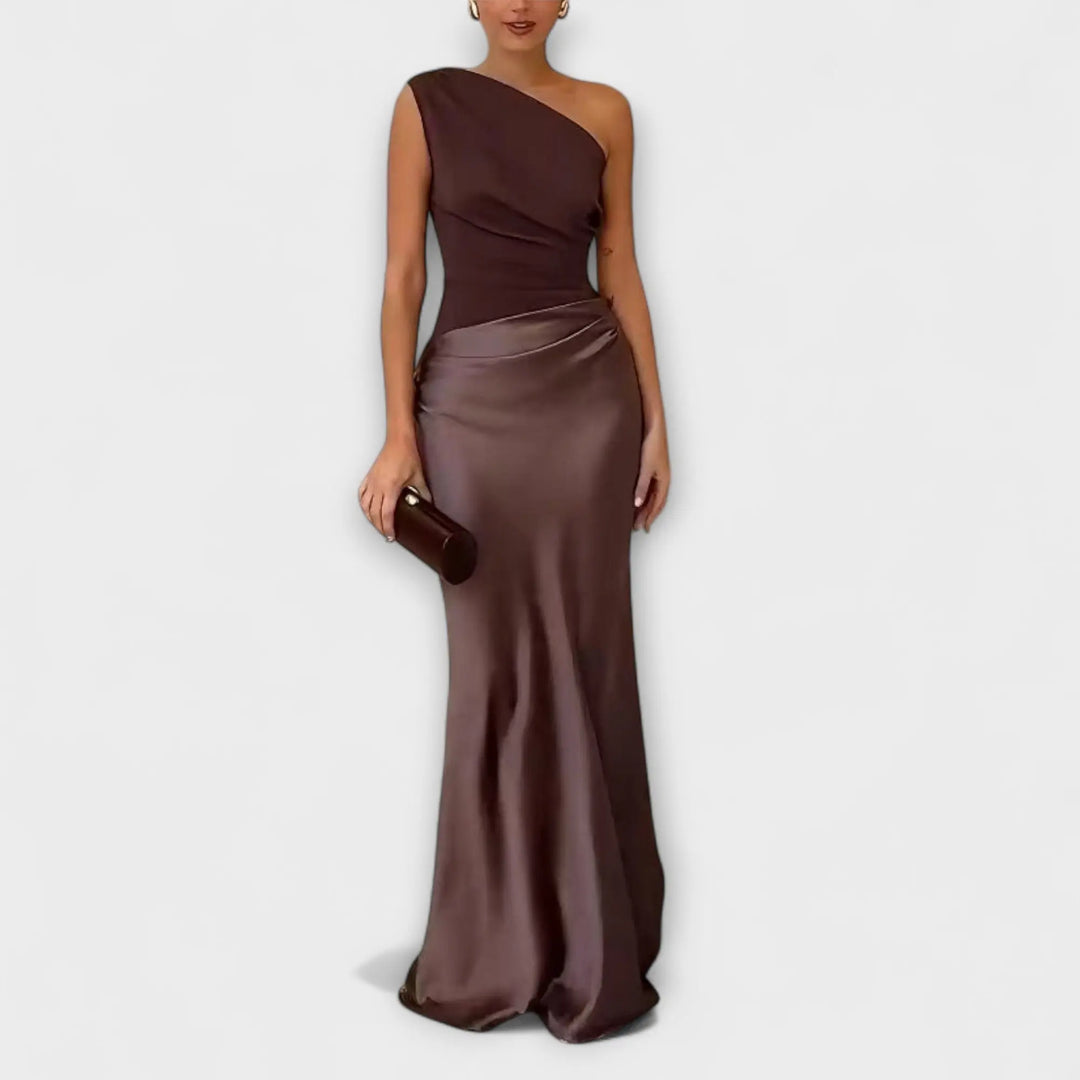 Maxi Dress with Open Shoulder Jasmine's Boutique Australia