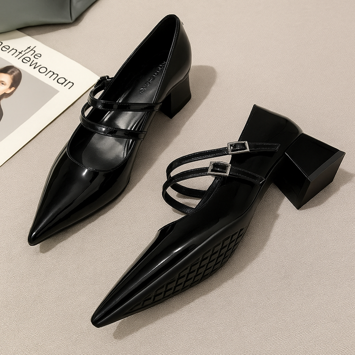 Narcia Heels  Liora Lane Boutique  Black / 9.5 84.99