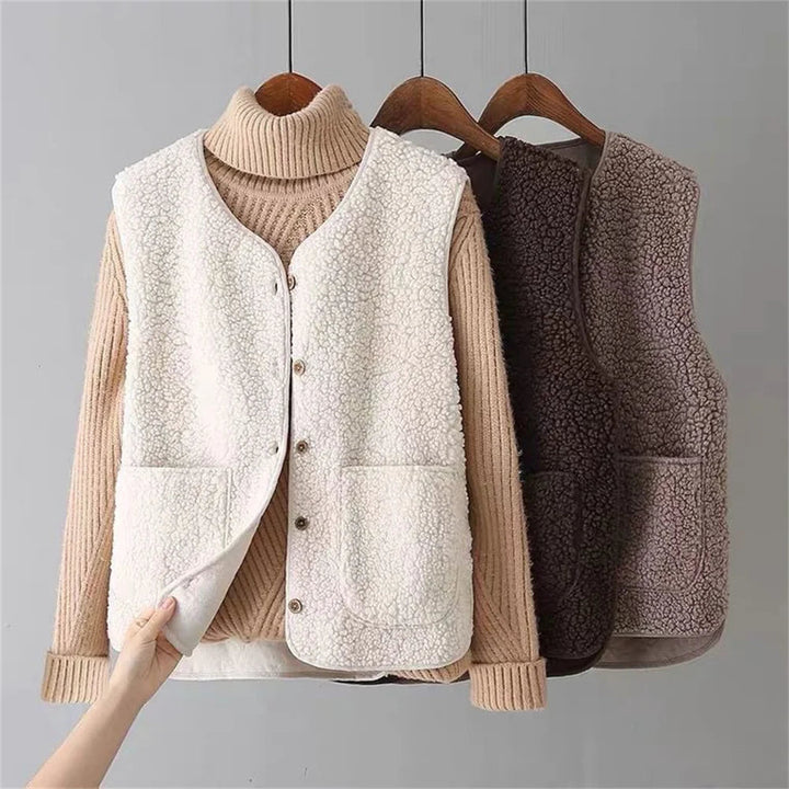 Lola | Cardigan  Liora Lane Boutique Vests Beige / 2XL 39.95