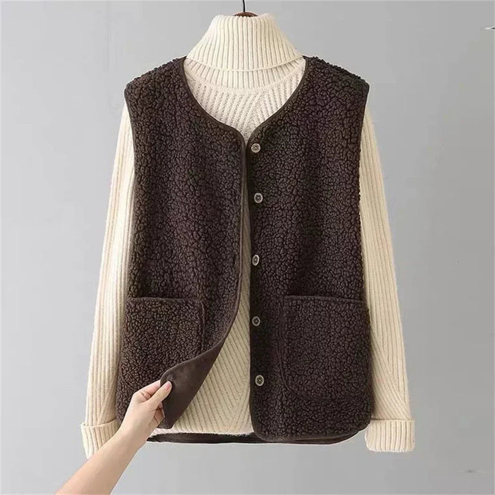 Lola | Cardigan  Liora Lane Boutique Vests Brown / 2XL 39.95