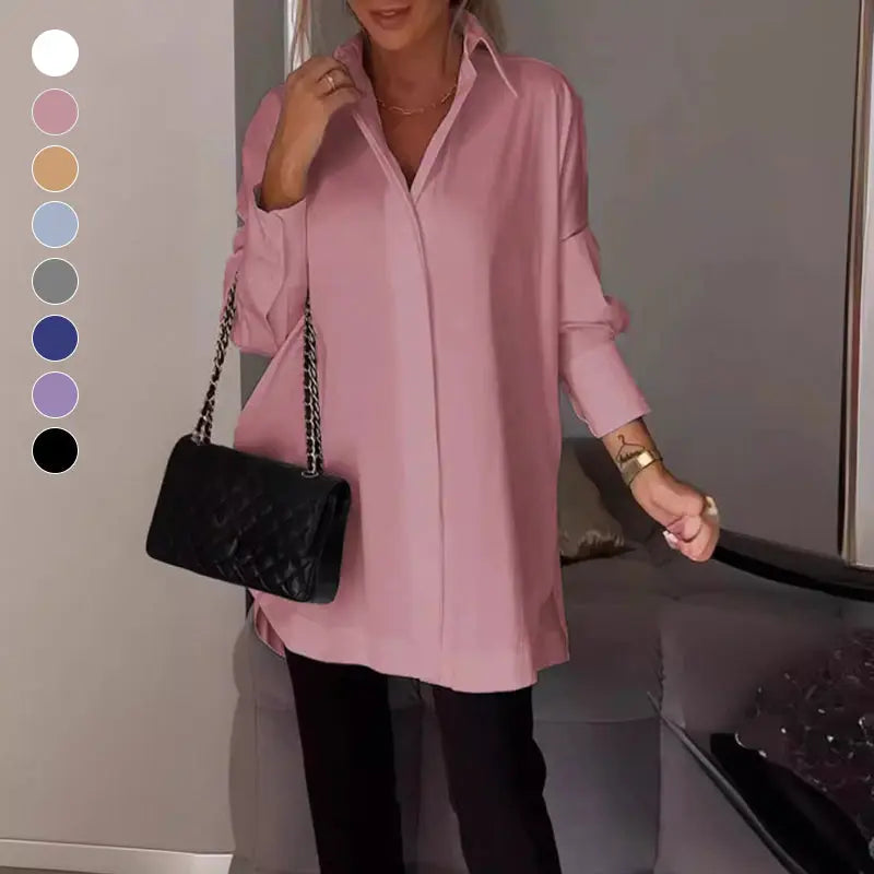 ChicFlow Oversized Long Shirt Jasmine's Boutique Australia